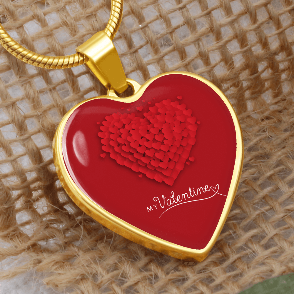 Eternal Elegance: Valentine's Day Luxury Heart Necklace - Gadget and Glam Shop