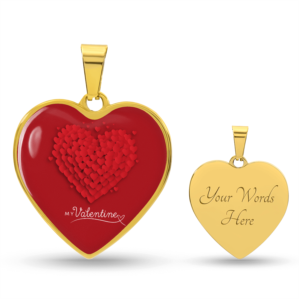 Eternal Elegance: Valentine's Day Luxury Heart Necklace - Gadget and Glam Shop