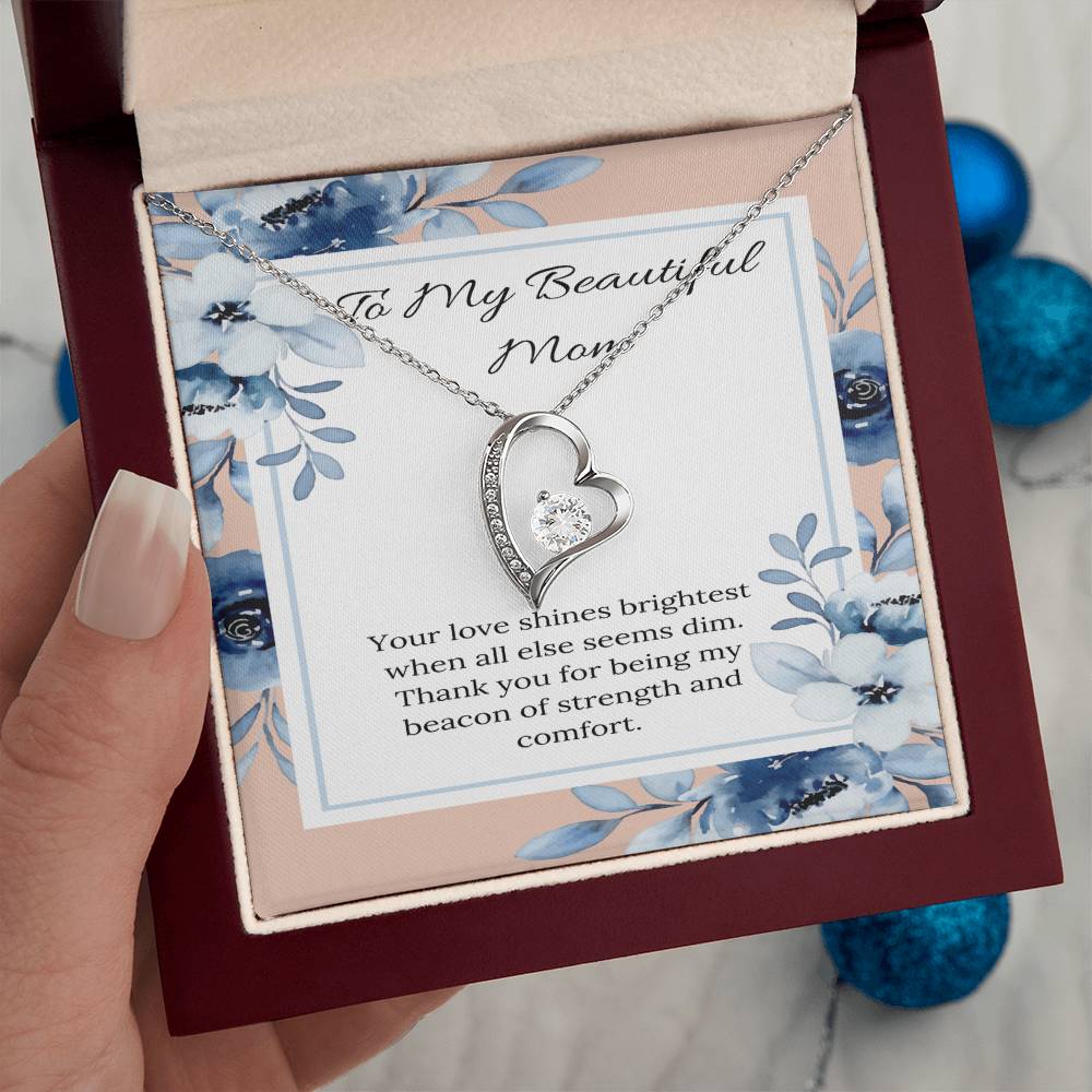 Forever Love Necklace: A Tribute to Your Radiant Support - Gadget and Glam Shop
