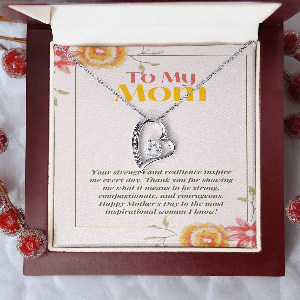 Guided by Courage Forever Love Necklace: Celebrating Resilience and Compassion - Gadget and Glam Shop