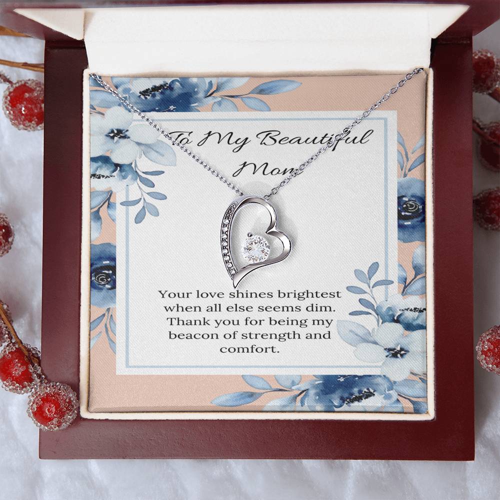 Forever Love Necklace: A Tribute to Your Radiant Support - Gadget and Glam Shop