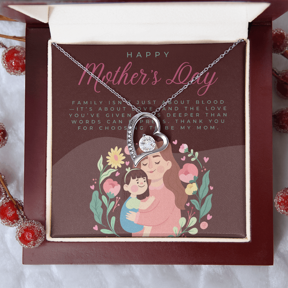 Love Makes a Family – Forever Love Necklace for Mother's Day - Gadget and Glam Shop