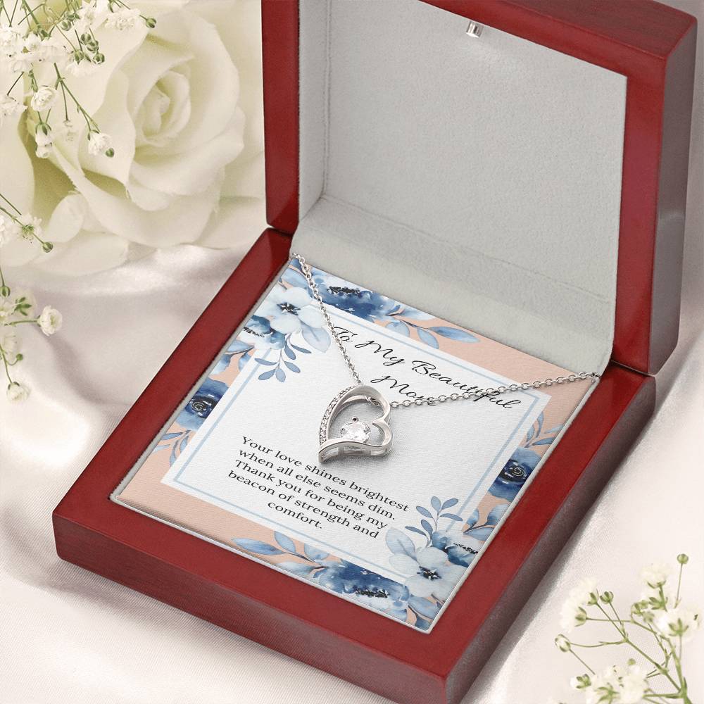 Forever Love Necklace: A Tribute to Your Radiant Support - Gadget and Glam Shop