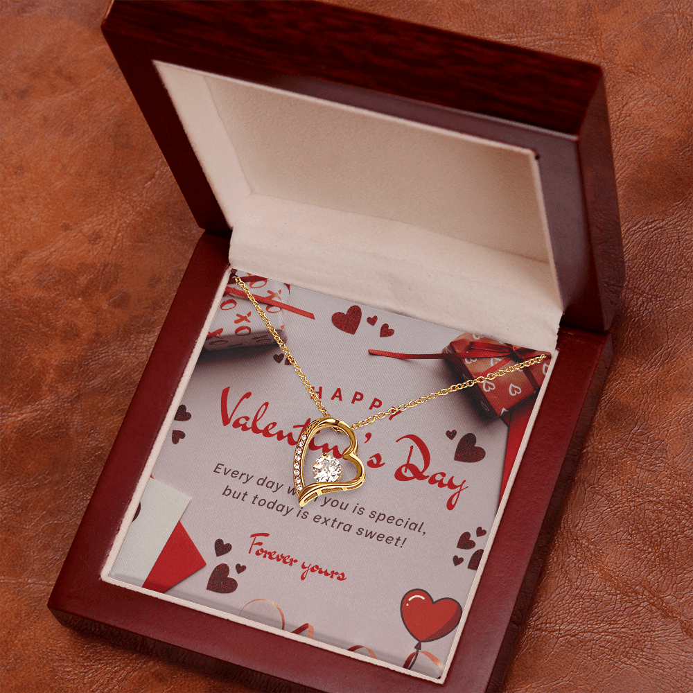Enduring Devotion: Valentine's Day Forever Love Necklace - Gadget and Glam Shop