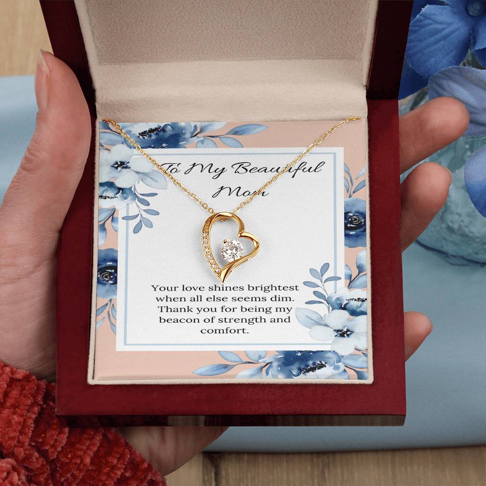 Forever Love Necklace: A Tribute to Your Radiant Support - Gadget and Glam Shop