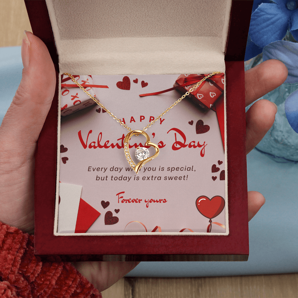 Enduring Devotion: Valentine's Day Forever Love Necklace - Gadget and Glam Shop