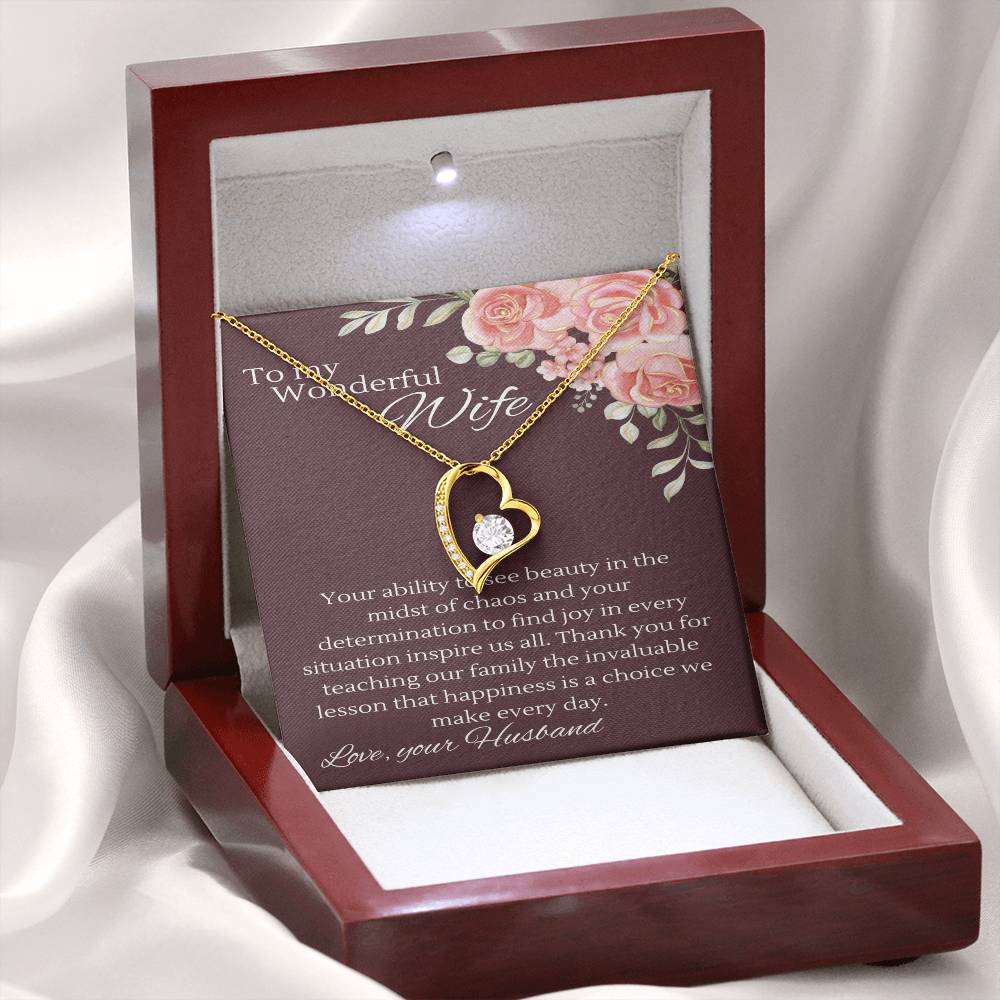 Graceful Strength Necklace: Embracing Chaos with Beauty of Mother - Gadget and Glam Shop