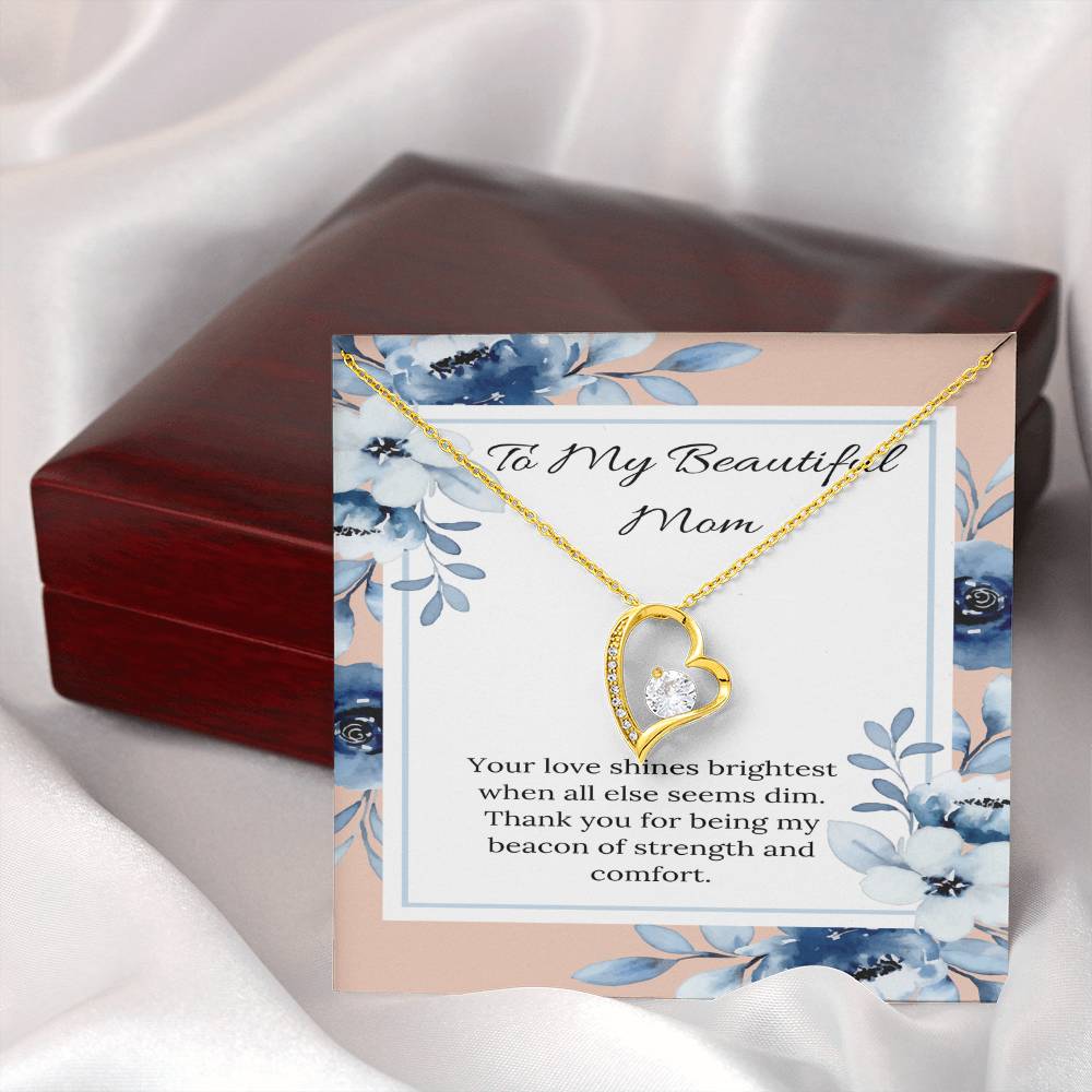 Forever Love Necklace: A Tribute to Your Radiant Support - Gadget and Glam Shop
