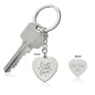 Engraved Heart Keychain - Live Laugh Love - Gadget and Glam Shop