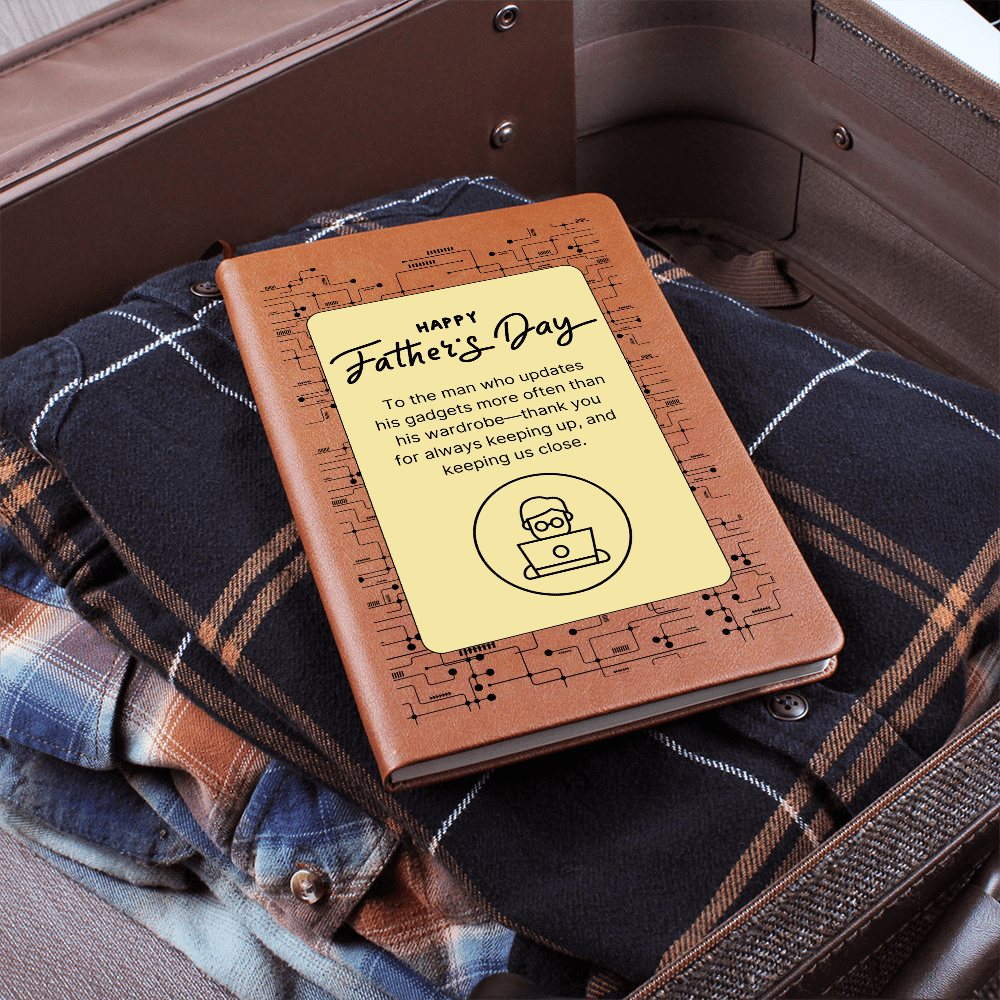 Code. Coffee. Dad Life. – Techie Father's Day Graphic Journal