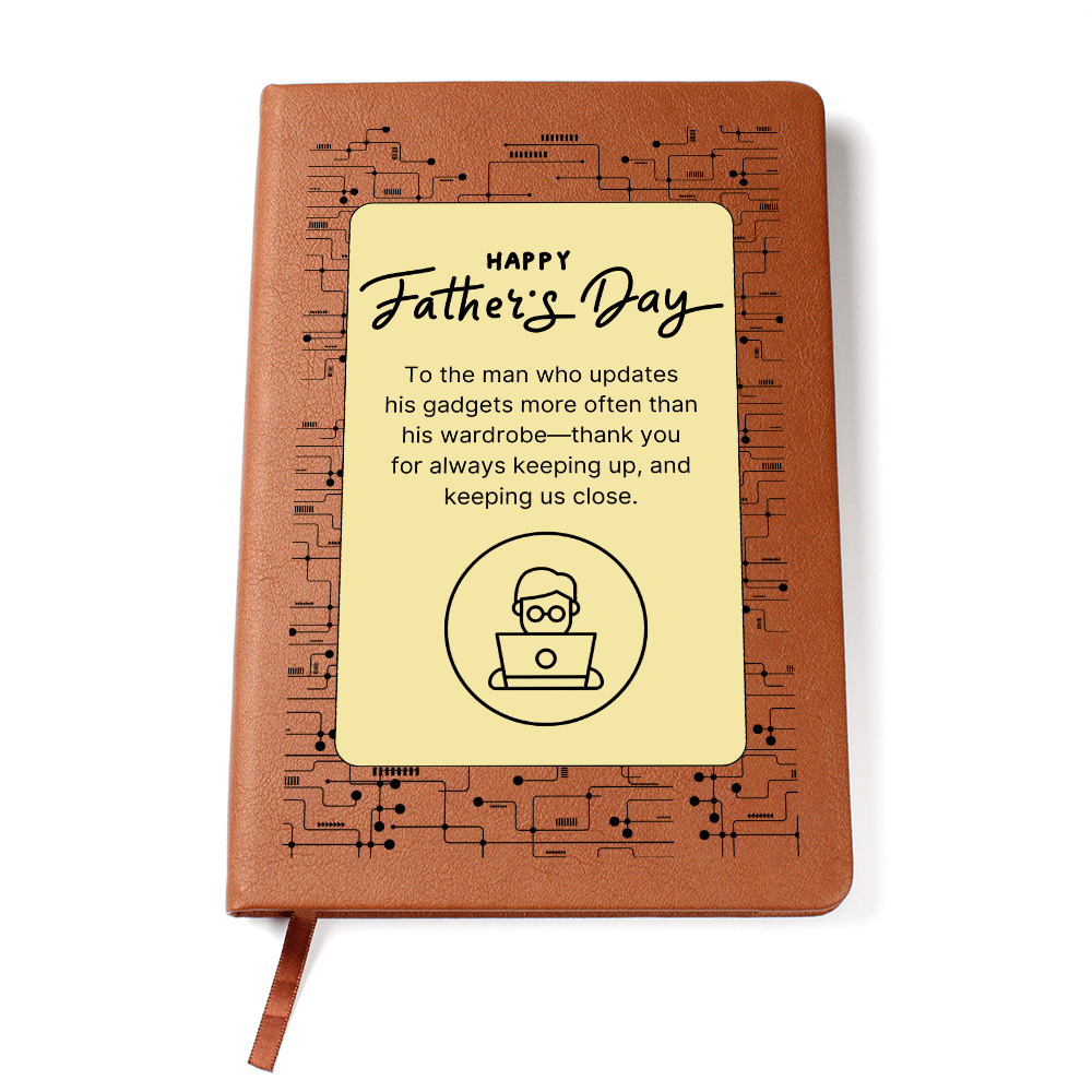 Code. Coffee. Dad Life. – Techie Father's Day Graphic Journal