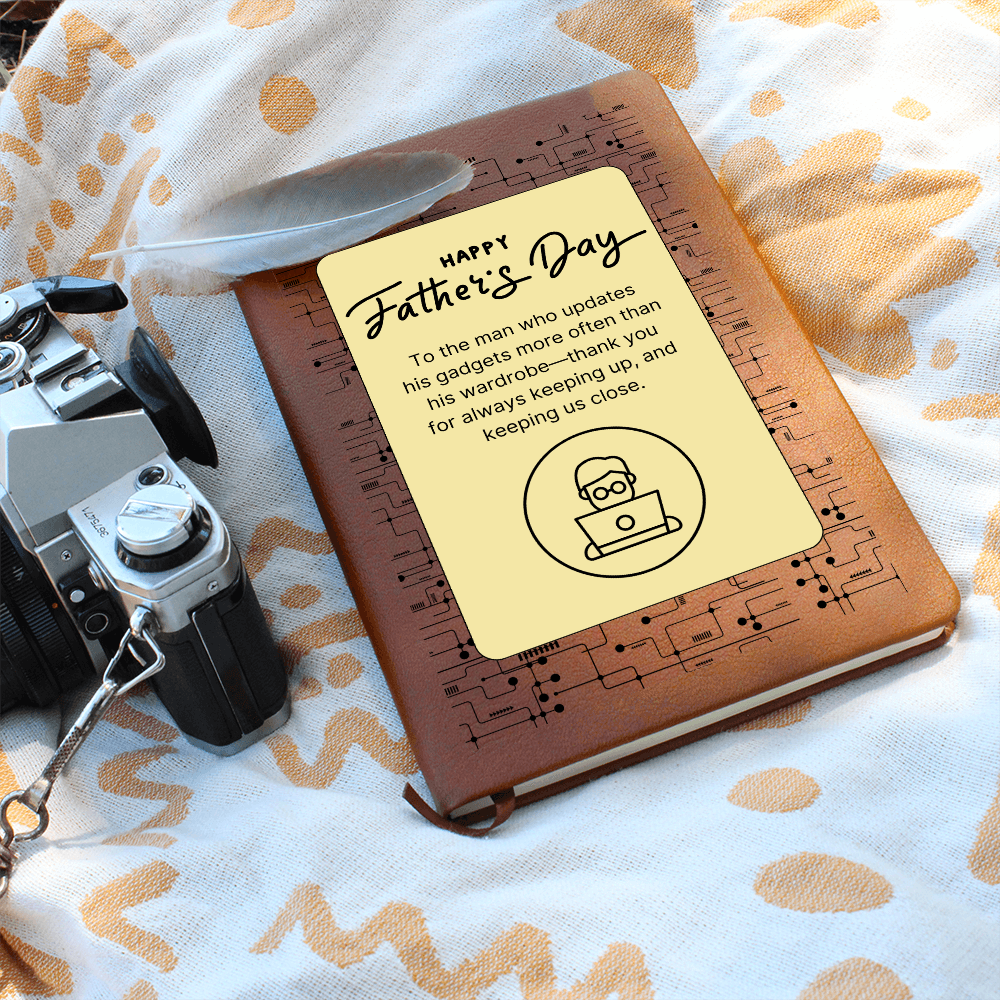Code. Coffee. Dad Life. – Techie Father's Day Graphic Journal