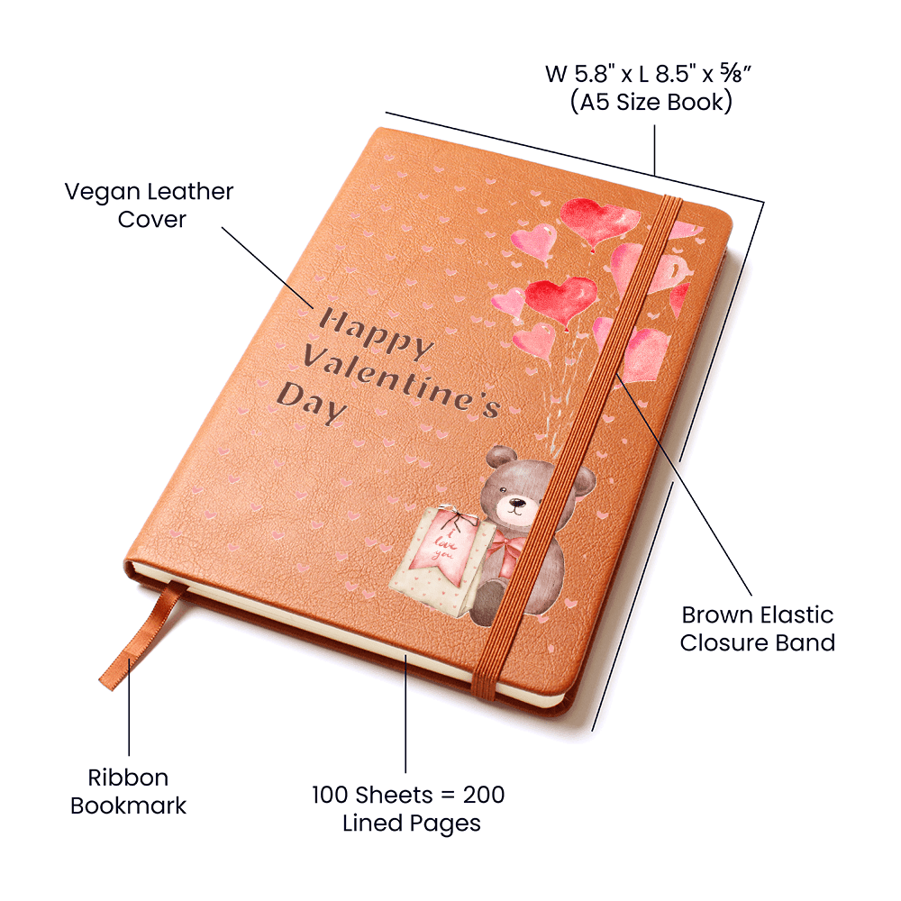 Valentine's Day Love Notes: A Journal for Us - Gadget and Glam Shop