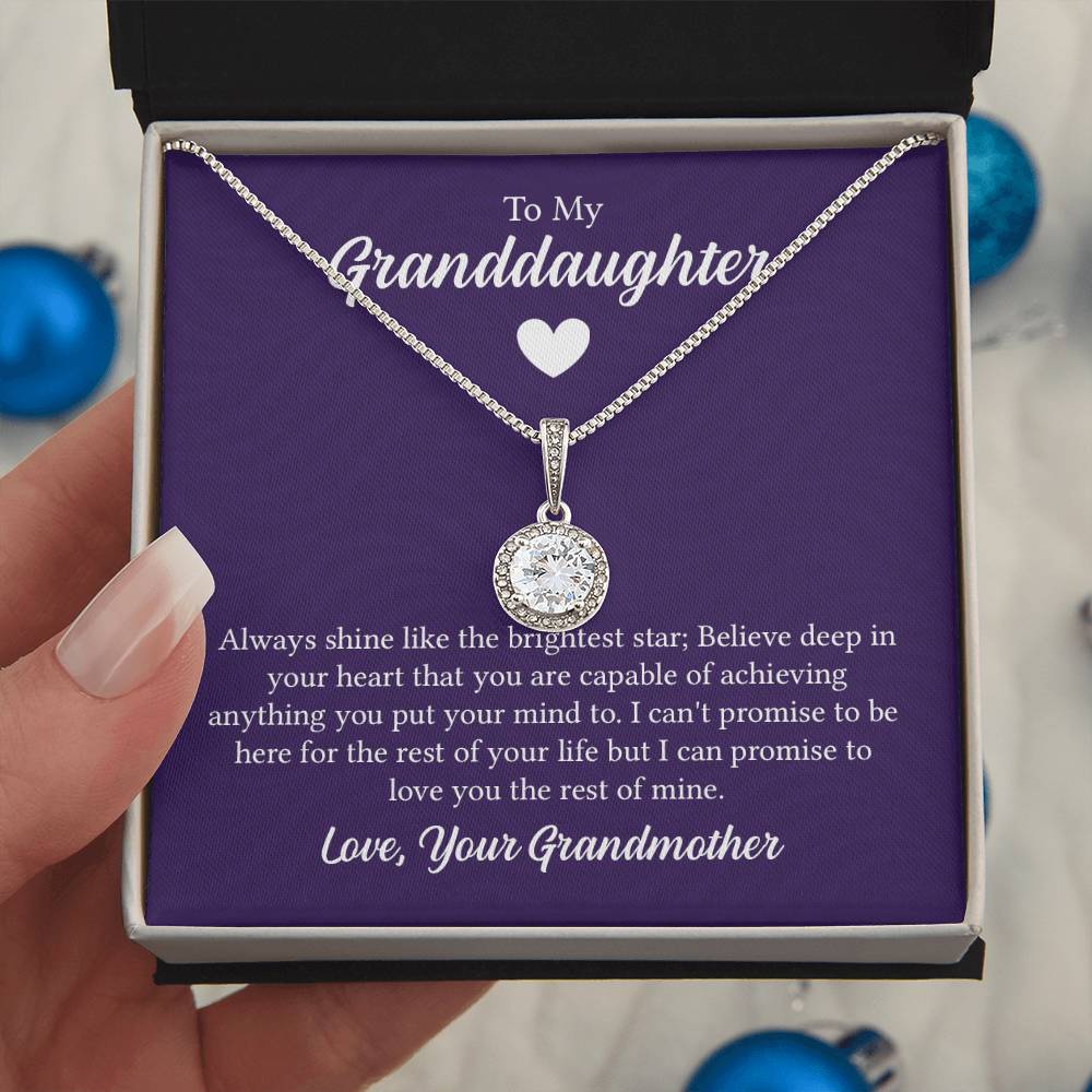 Adjustable 14K White Gold Plated CZ Crystal Necklace with Lobster Clasp - Gadget and Glam Shop