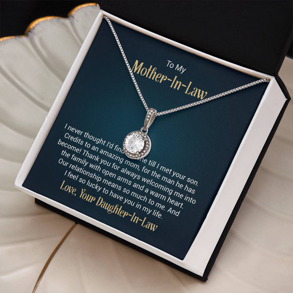 CZ Cushion Pendant in 14K White Gold Simulated Necklace - Gadget and Glam Shop