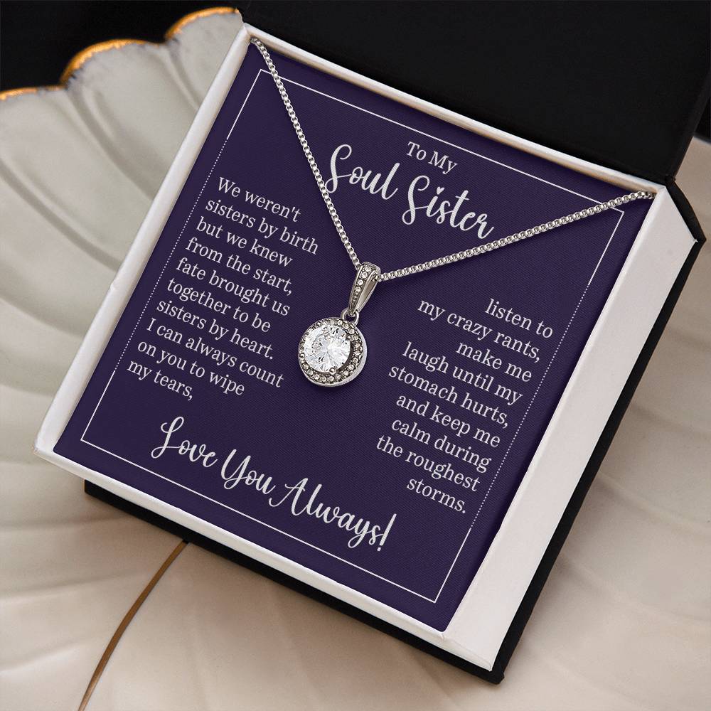 Cushion - Cut CZ Crystal Pendant in 14K White Gold Plated Necklace - Gadget and Glam Shop