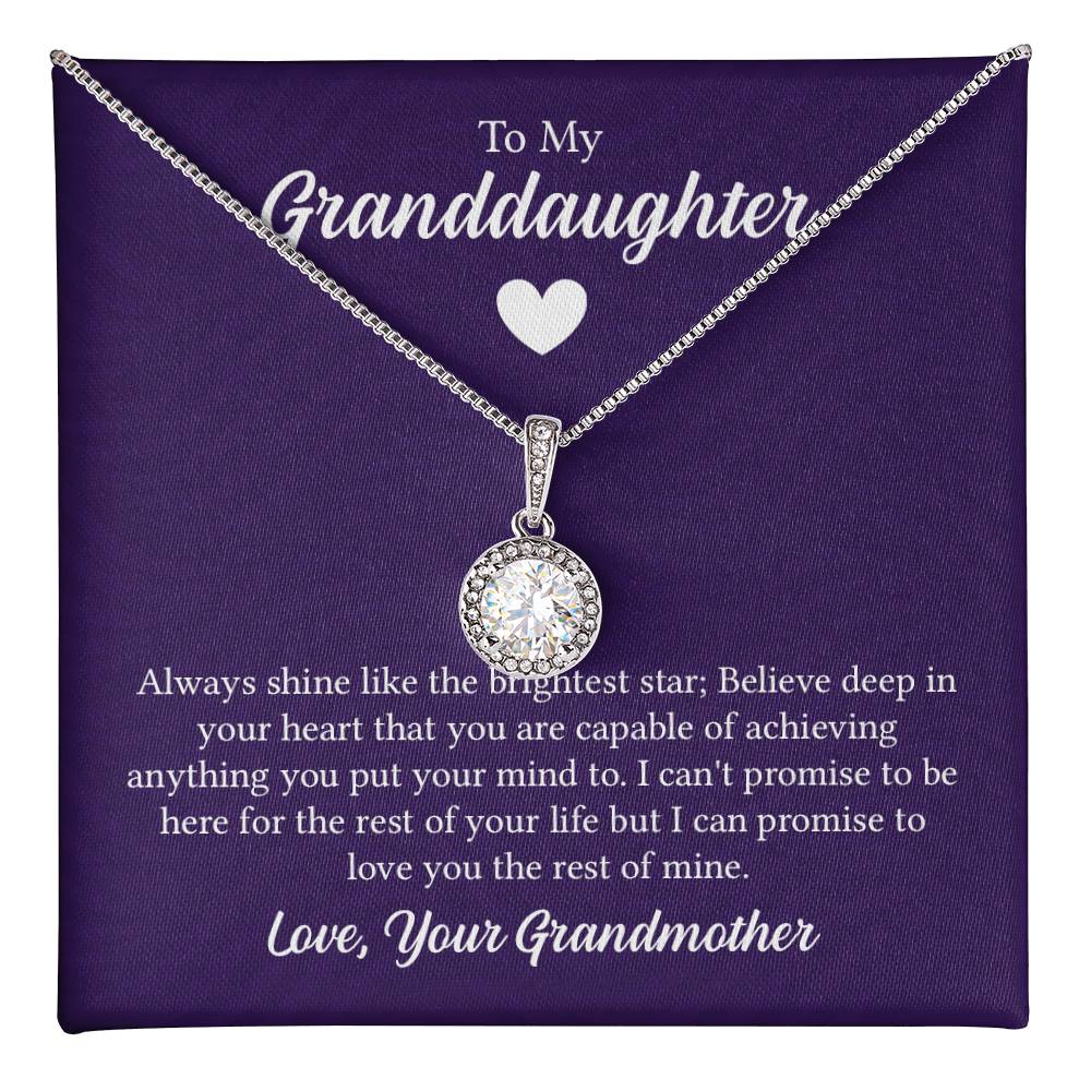 Adjustable 14K White Gold Plated CZ Crystal Necklace with Lobster Clasp - Gadget and Glam Shop