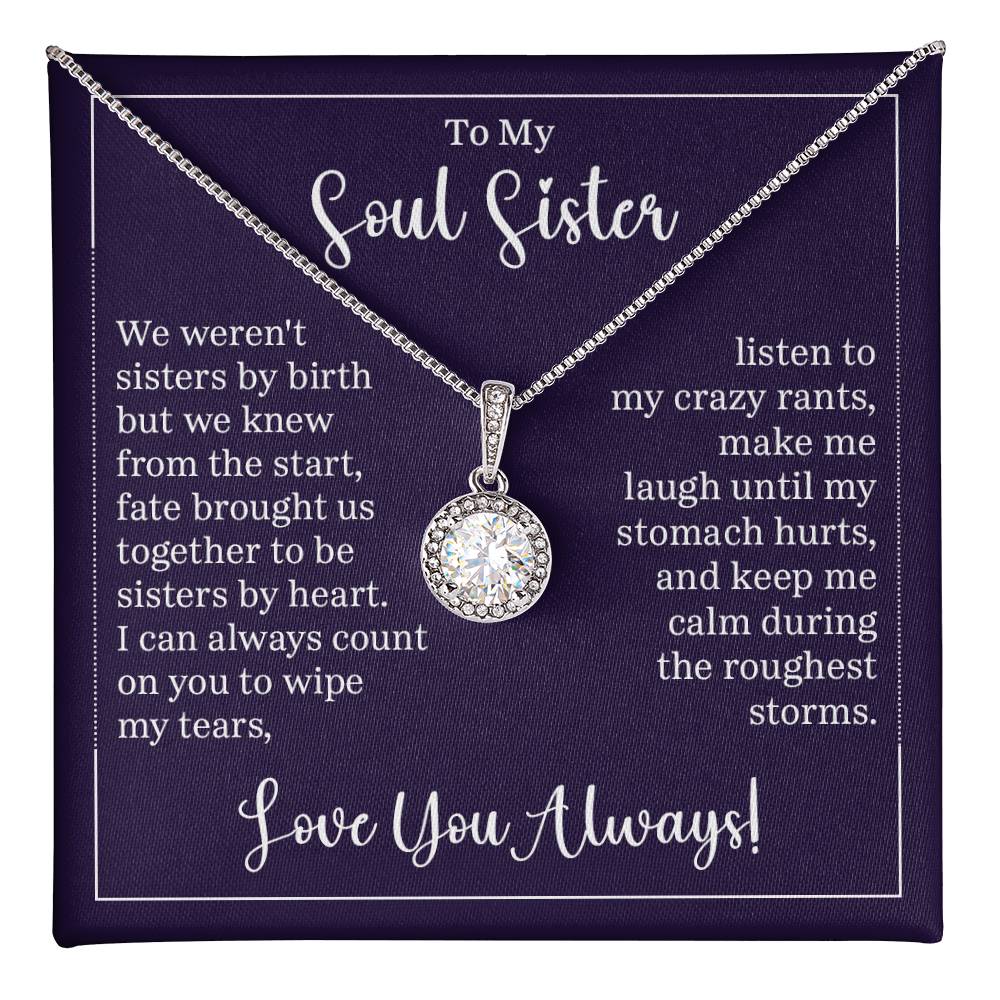 Cushion - Cut CZ Crystal Pendant in 14K White Gold Plated Necklace - Gadget and Glam Shop