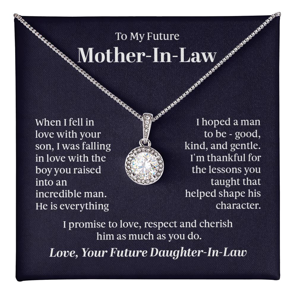 Glamorous 14K White Gold Finished CZ Cushion Pendant & Adjustable Necklace - Gadget and Glam Shop