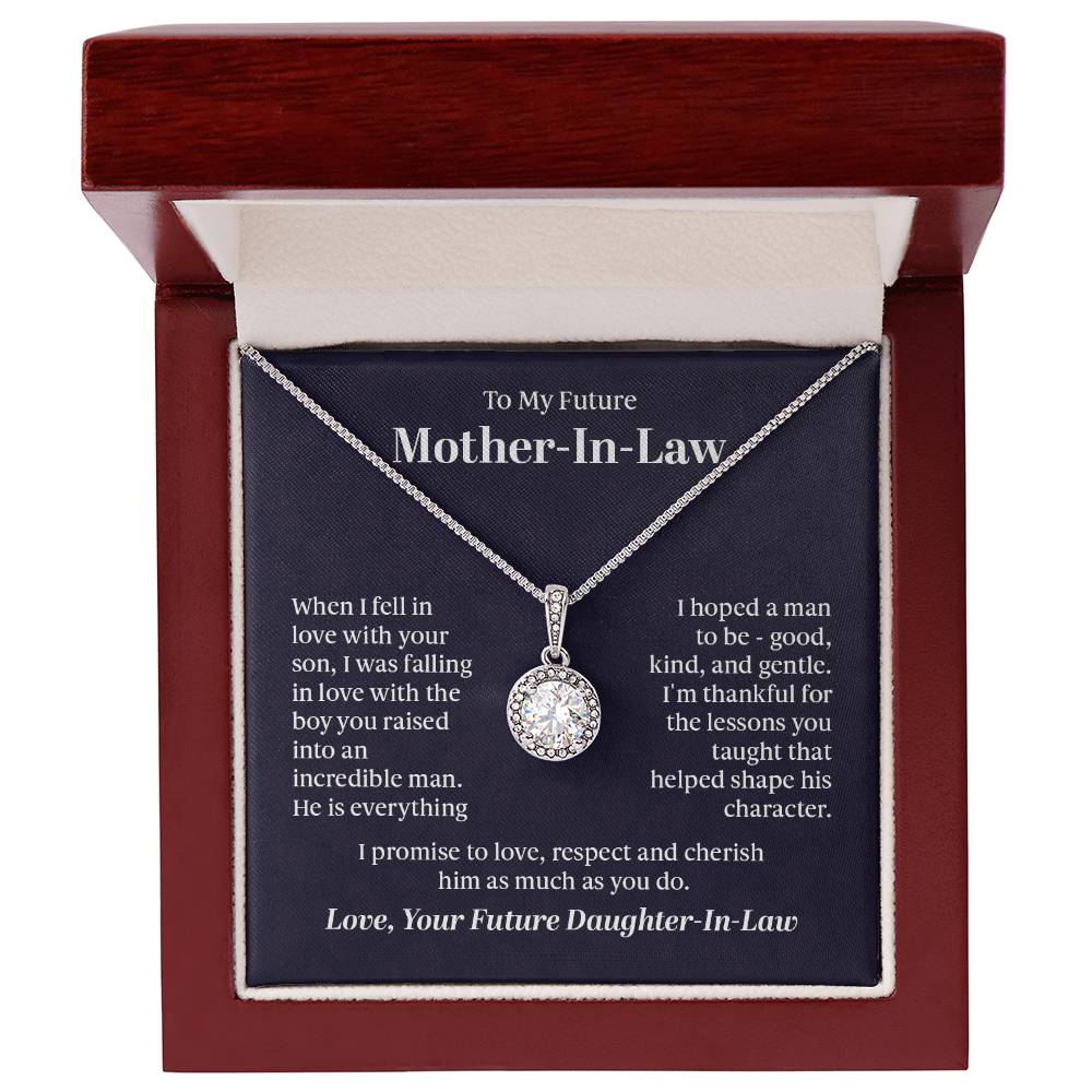 Glamorous 14K White Gold Finished CZ Cushion Pendant & Adjustable Necklace - Gadget and Glam Shop