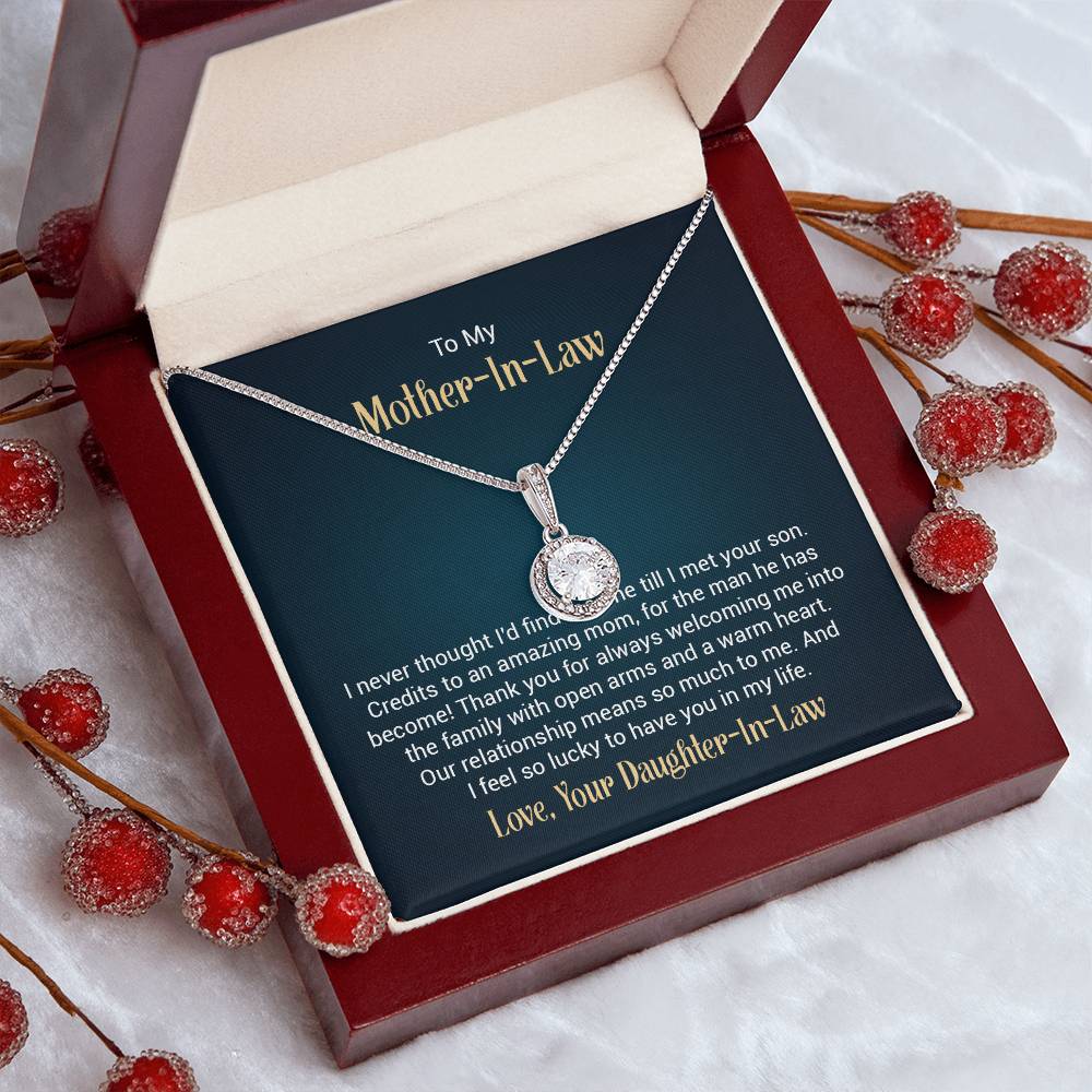 CZ Cushion Pendant in 14K White Gold Simulated Necklace - Gadget and Glam Shop