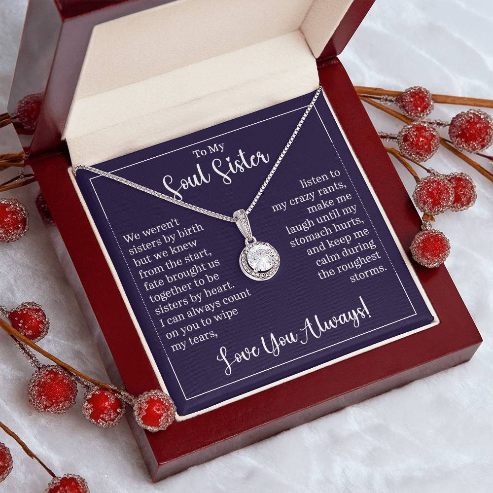 Cushion - Cut CZ Crystal Pendant in 14K White Gold Plated Necklace - Gadget and Glam Shop