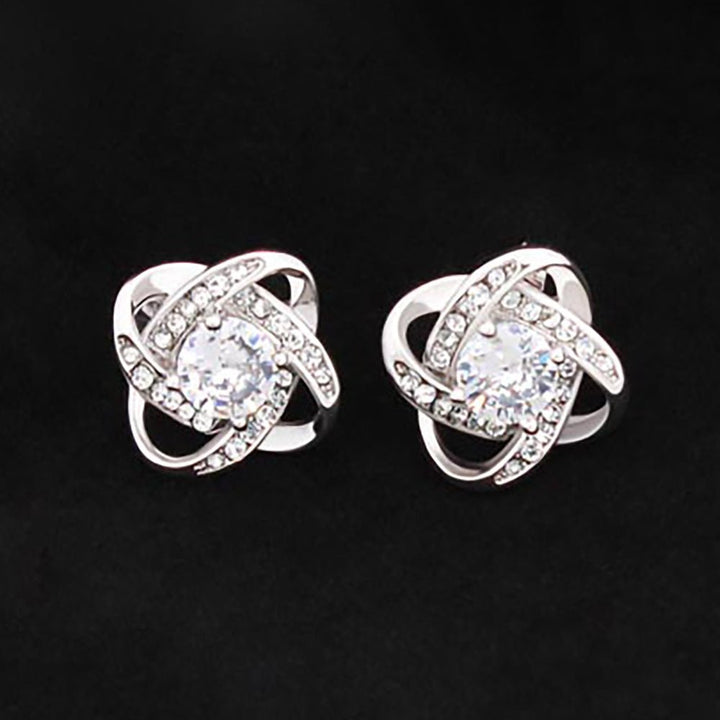 Love Knot Stud Earrings - Gadget and Glam Shop