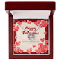 Lucky in Love: Valentine's Day Pendant Necklace - Gadget and Glam Shop
