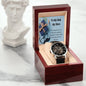 Men's Openwork Watch - Honoring Your Strength and Love - Gadget and Glam Shop