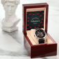 Timeless Love: Valentine's Day Openwork Watch - Gadget and Glam Shop