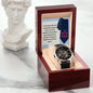 Men's Openwork Watch - Celebrating an Incredible Father