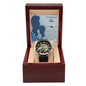 Men's Openwork Watch - A Tribute to My Greatest Supporter - Gadget and Glam Shop
