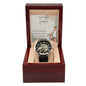 Men's Openwork Watch - Honoring a Cherished Grandfather