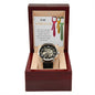 Men's Openwork Watch - Honoring a Remarkable Father - in - Law - Gadget and Glam Shop