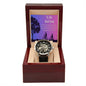Men's Openwork Watch - My Rock, My Hero - Gadget and Glam Shop