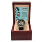 Men's Openwork Watch - To My Wonderful Husband - Gadget and Glam Shop