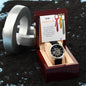 Men's Openwork Watch - Honoring a Remarkable Father - in - Law - Gadget and Glam Shop
