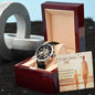 Men's Openwork Watch - Celebrating a Father's Love and Guidance