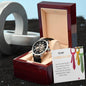 Men's Openwork Watch - Honoring a Remarkable Father - in - Law - Gadget and Glam Shop