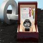 Men's Openwork Watch - Honoring a Remarkable Father - in - Law - Gadget and Glam Shop