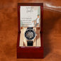 Men's Openwork Watch - Honoring a Cherished Grandfather