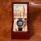 Men's Openwork Watch - Celebrating a Father's Love and Guidance