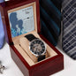 Men's Openwork Watch - A Tribute to My Greatest Supporter - Gadget and Glam Shop