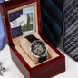 Men's Openwork Watch - To My Guiding Light - Gadget and Glam Shop