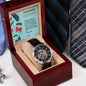 Men's Openwork Watch - To My Wonderful Husband - Gadget and Glam Shop