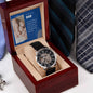 Men's Openwork Watch - My Dad, My Hero - Gadget and Glam Shop