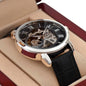 Men's Openwork Watch - Honoring a Remarkable Father - in - Law - Gadget and Glam Shop