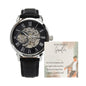 Men's Openwork Watch - Honoring a Cherished Grandfather