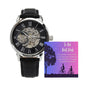 Men's Openwork Watch - My Rock, My Hero - Gadget and Glam Shop
