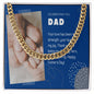 Cuban Link Chain - My Dad, My Anchor - Gadget and Glam Shop